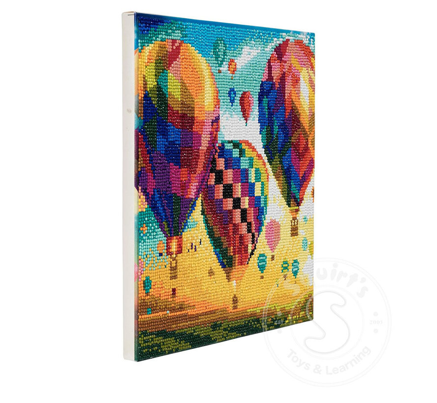 D.I.Y. Crystal Art Kit Medium: Hot Air Balloons