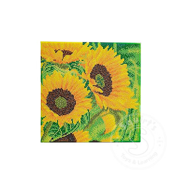 D.I.Y. Crystal Art Kit Medium: Sunflower Joy