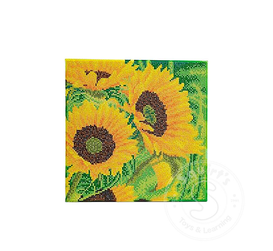 D.I.Y. Crystal Art Kit Medium: Sunflower Joy