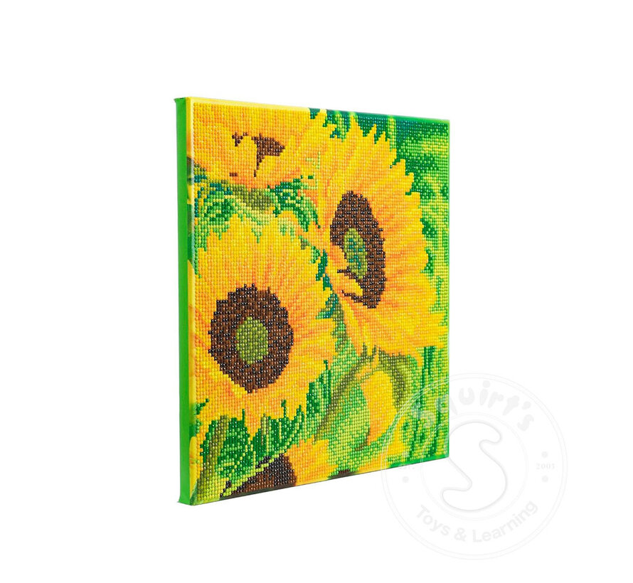 D.I.Y. Crystal Art Kit Medium: Sunflower Joy