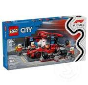 LEGO® LEGO® City F1® Pit Stop & Pit Crew with Ferrari Car