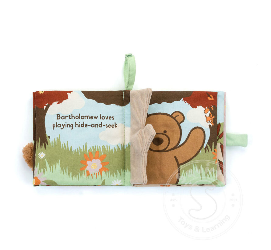 Jellycat Bartholomew Bear Loves You Book