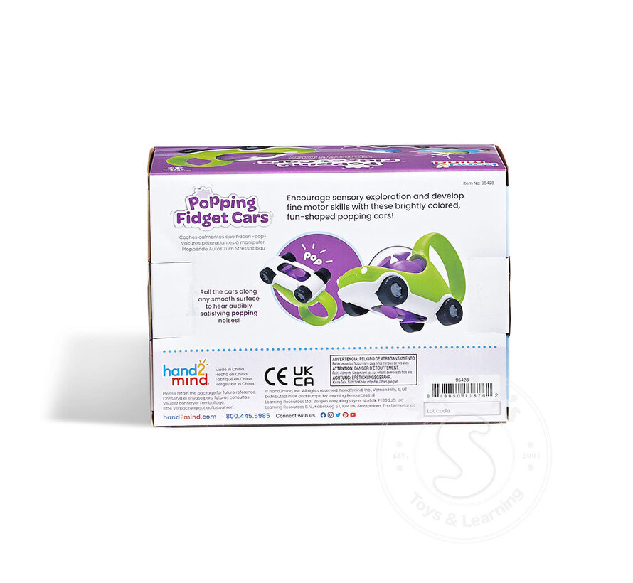 Popping Fidget Cars