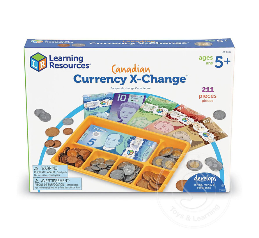 Currency X-Change Set CDN money