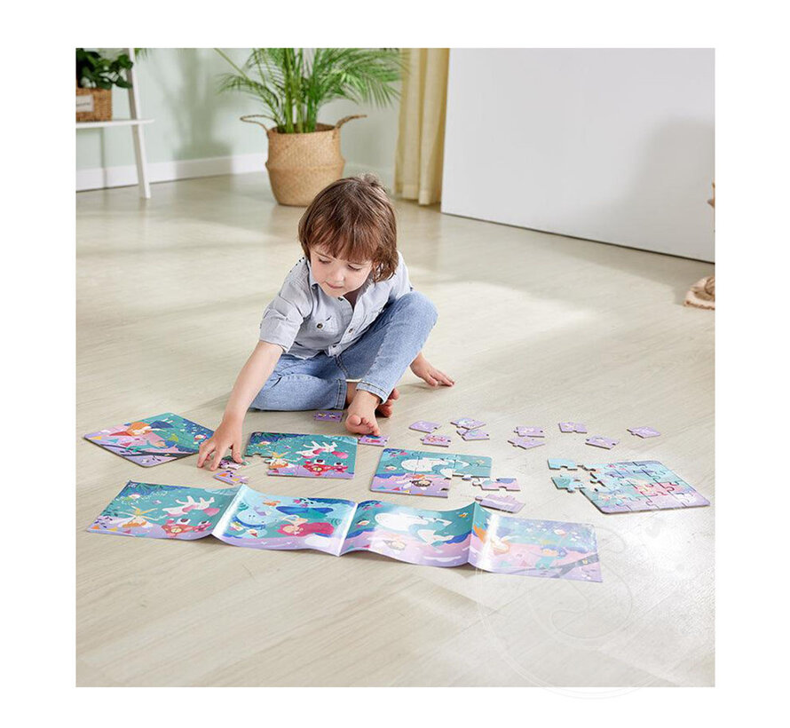 Hape Fairytale Puzzle (4 in1)