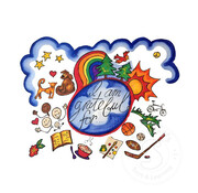 Artburn Pillow Case Painting Kit - I Am Grateful