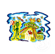 Artburn Pillow Case Painting Kit - Alien / UFO