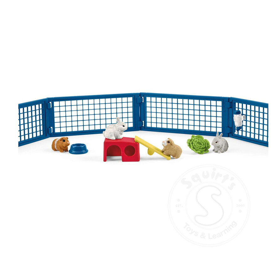 Schleich Rabbit and guinea pig hutch