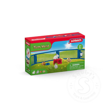Schleich Schleich Rabbit and guinea pig hutch