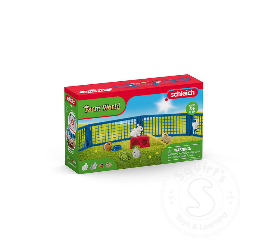 Schleich Rabbit and guinea pig hutch