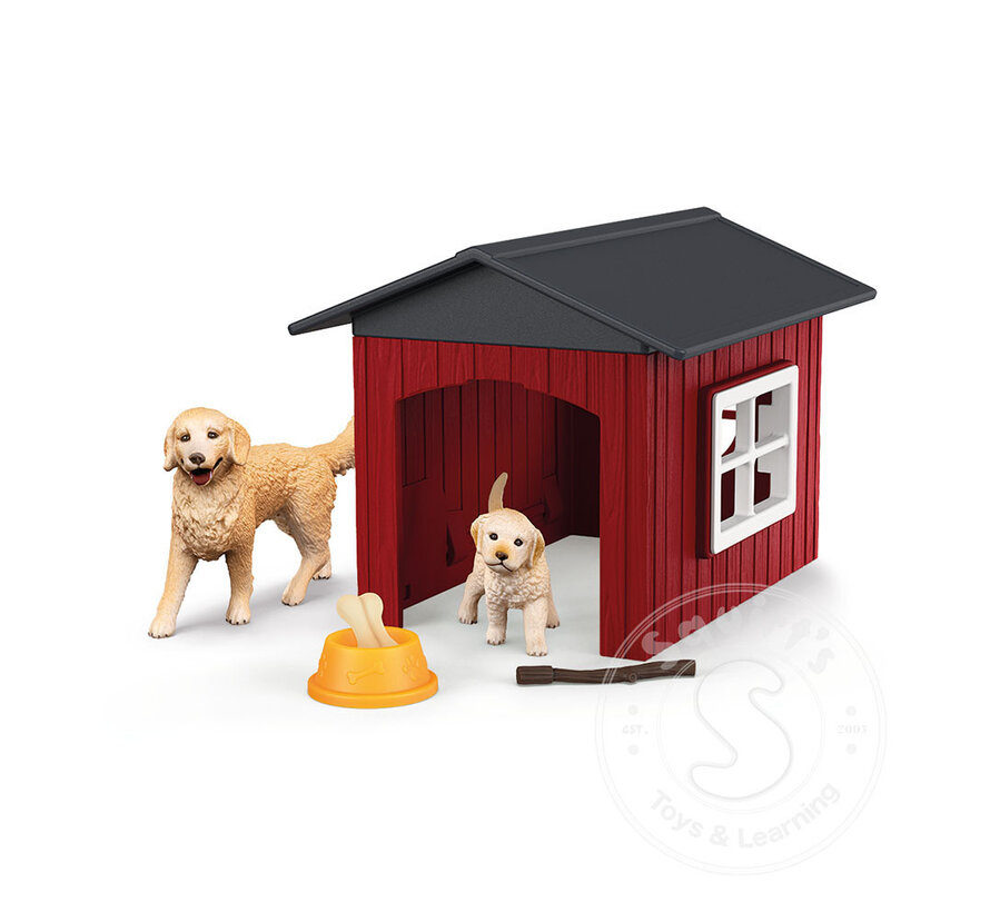 Schleich Dog Kennel