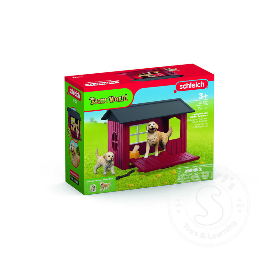 Schleich Dog Kennel