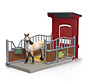 Schleich Ponybox with Mustang mare