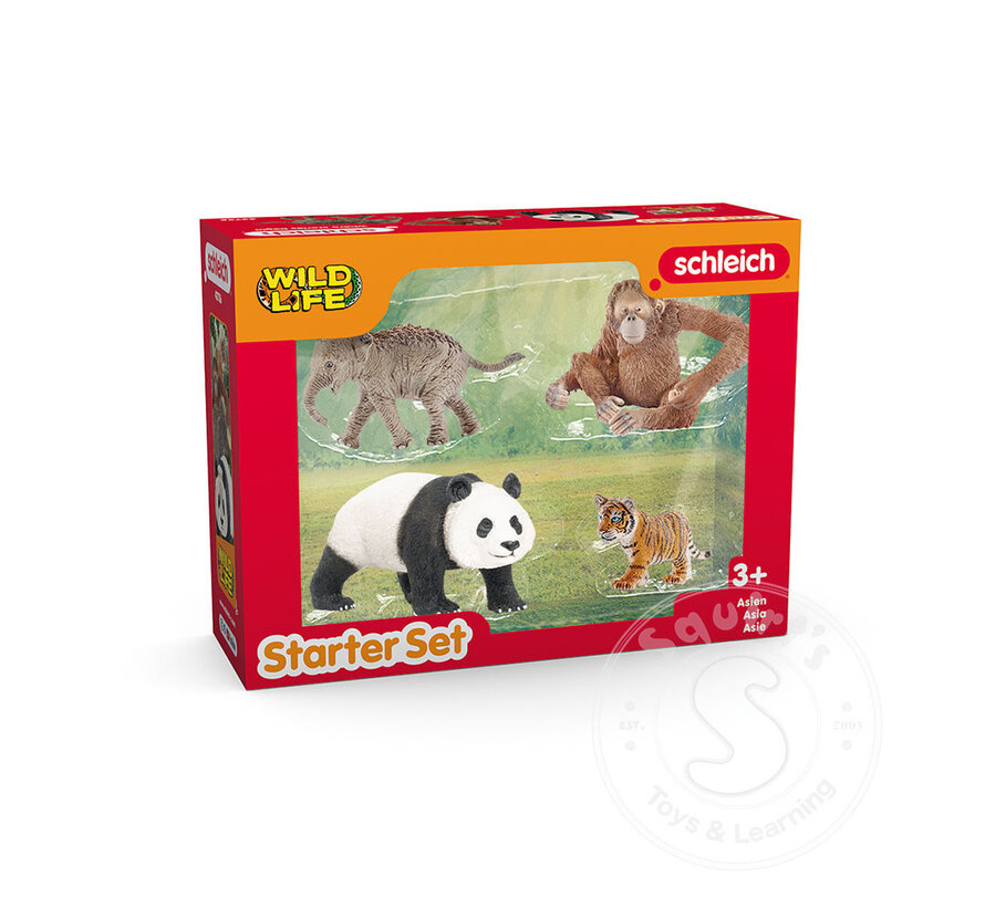 Schleich Wild Life Asia Starter Set