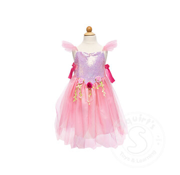 Great Pretenders Great Pretenders Pink Sequins Fairy Tunic (Size 3-4)