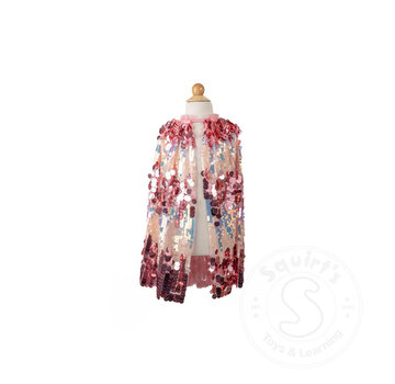 Great Pretenders Great Pretenders The 5th Avenue Pink Pailette Cape (Size 4/6)