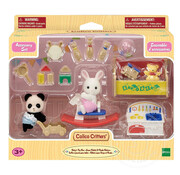 Calico Critters Calico Critters Baby's Toy Box - Snow Rabbit & Panda Babies