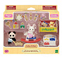 Calico Critters Baby's Toy Box - Snow Rabbit & Panda Babies