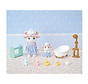 Calico Critters Bathtime Bubble Siblings