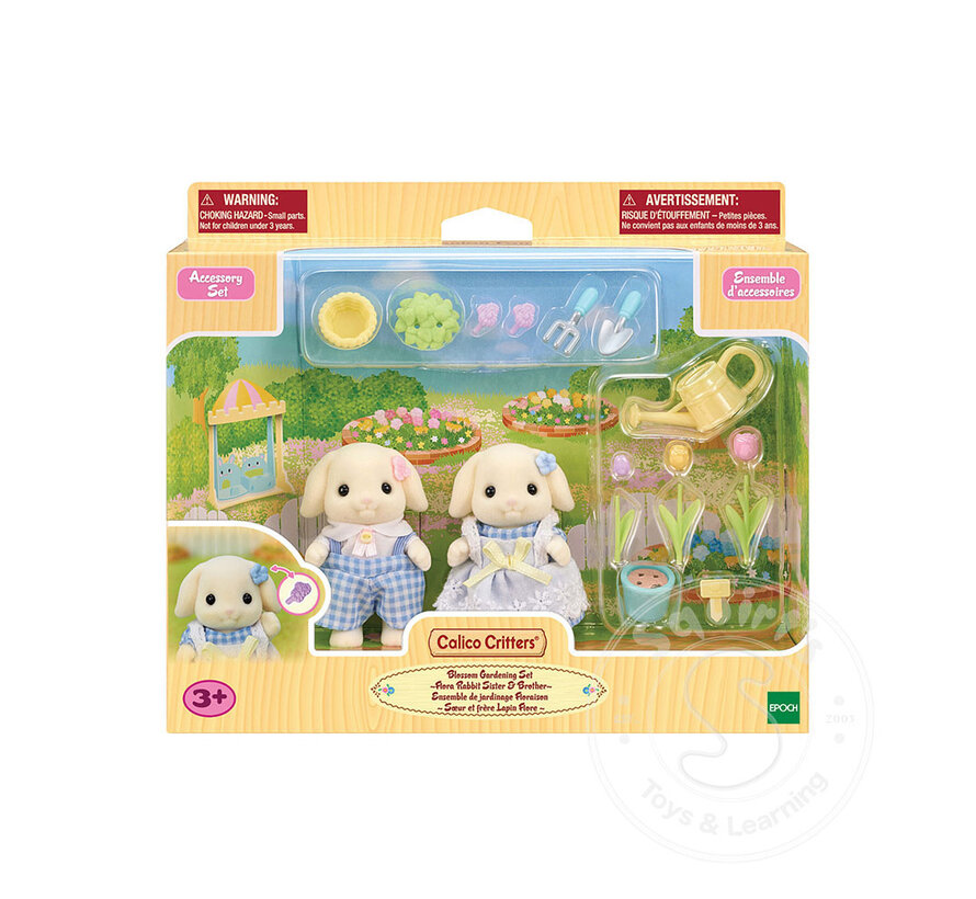 Calico Critters Blossoming Garden Set
