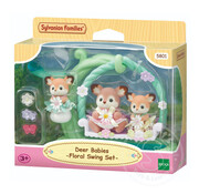 Calico Critters Calico Critters Deer Babies - Floral Swing Set