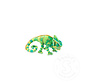 Folkmanis Mini Chameleon Finger Puppet