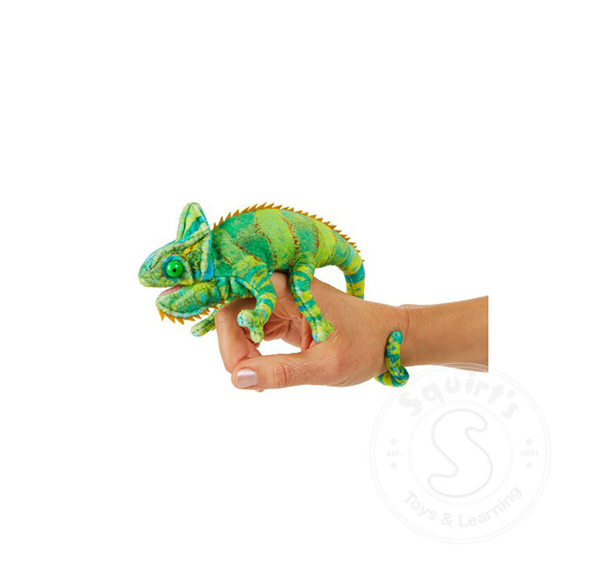 Folkmanis Mini Chameleon Finger Puppet