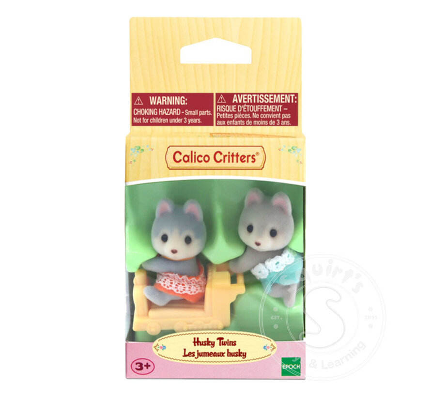 Calico Critters Husky Twins