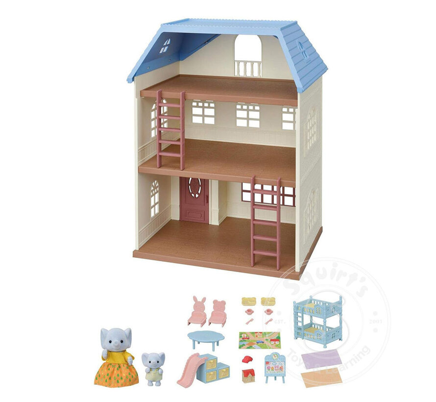 Calico Critters Skyblue Terrace Gift Set