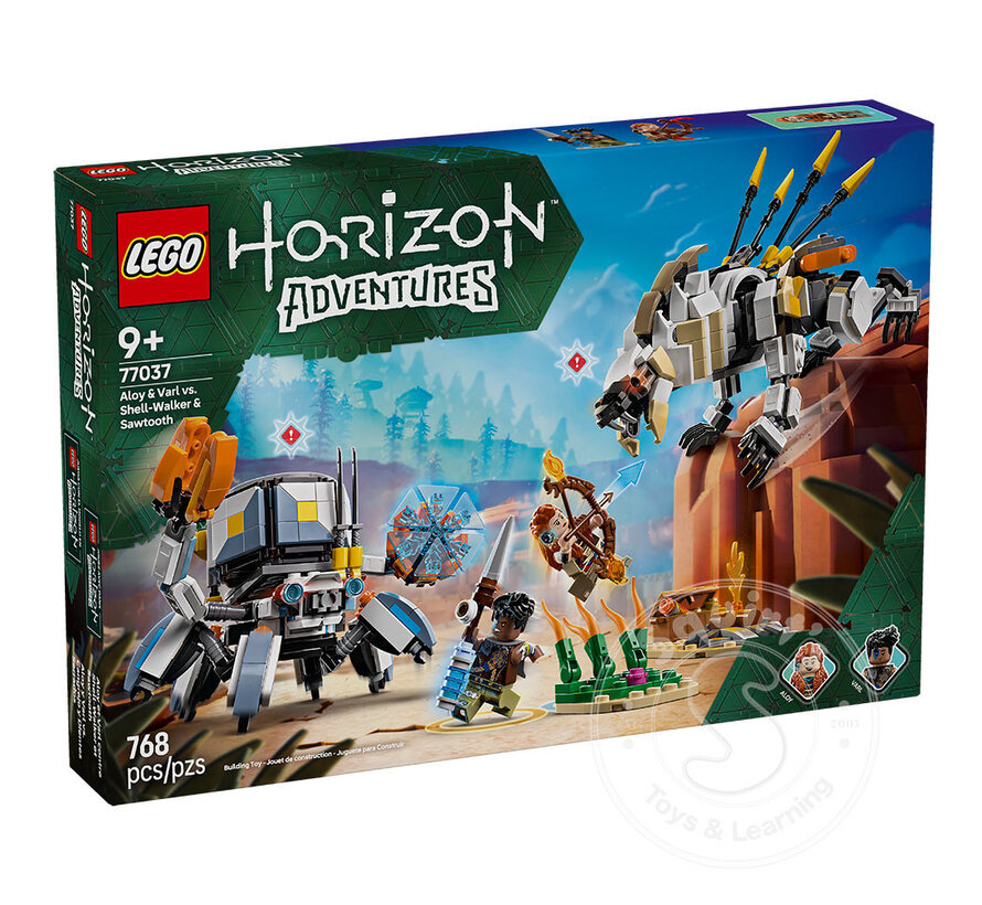 LEGO® Aloy & Varl vs. Shell-Walker & Sawtooth