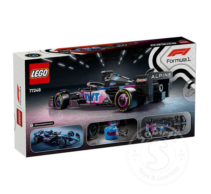 LEGO® Speed Champions BWT Alpine F1® Team A524 Race Car