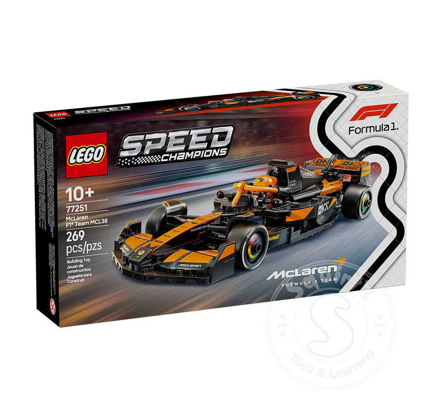 LEGO® Speed Champions McLaren F1® Team MCL38 Race Car