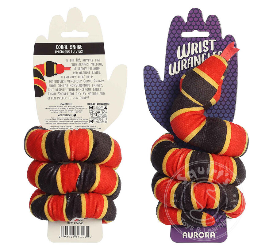 Wrist Wranglers - Coral Snake