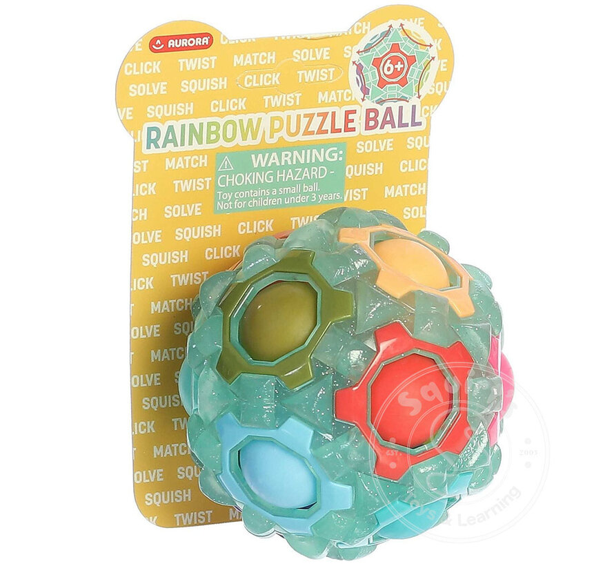 Rainbow Puzzle Ball