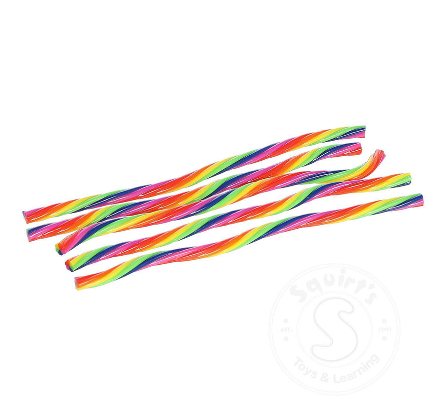 Rainbow Twist Stretchies - Set of 5