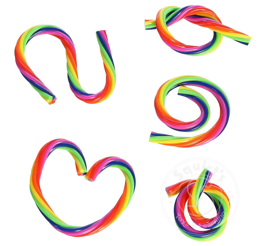 Rainbow Twist Stretchies - Set of 5