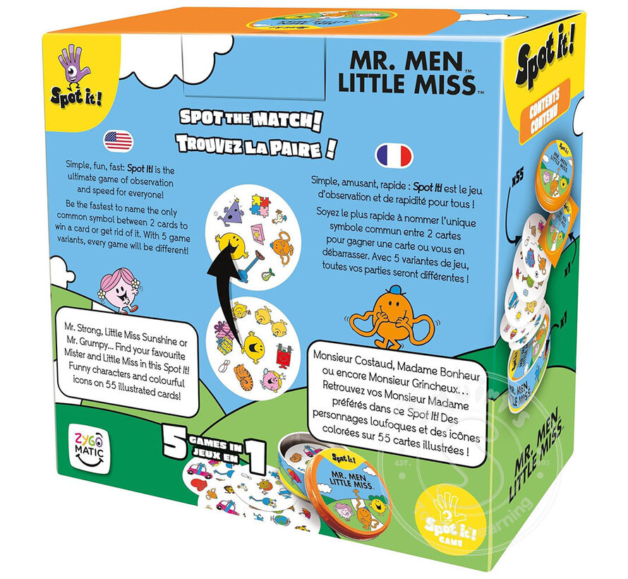 Spot It! Mr. Men and Little Miss