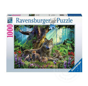 Ravensburger Ravensburger Wolves in the Forest Puzzle 1000pcs