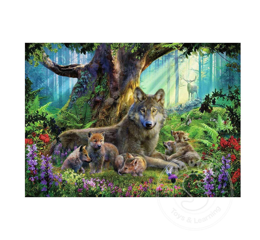 Ravensburger Wolves in the Forest Puzzle 1000pcs