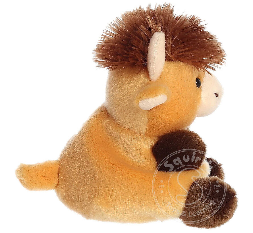 Palm Pals Hubert Highland Cow
