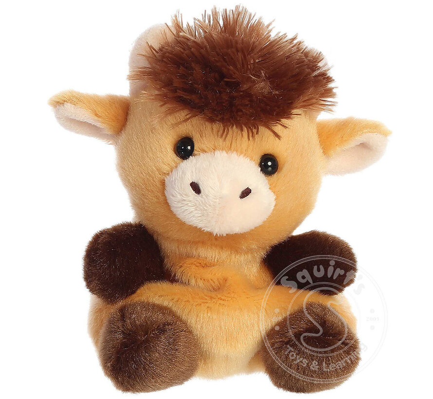 Palm Pals Hubert Highland Cow