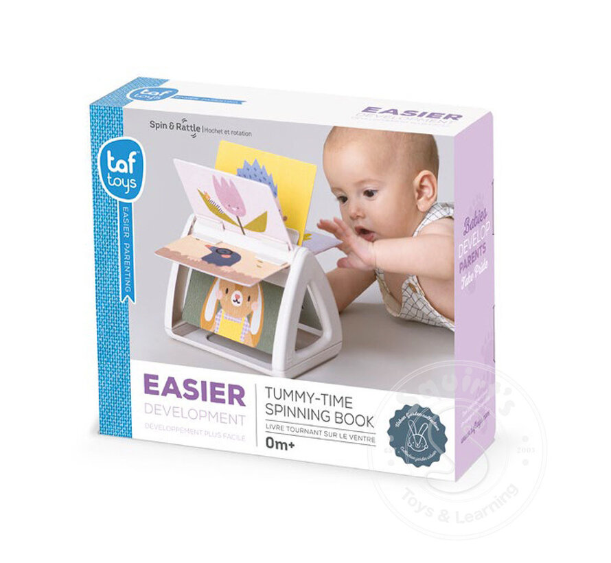 Taf Toys - Tummy Time Spinning Book