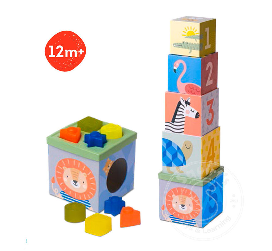 Taf Toys - Savannah Sort & Stack