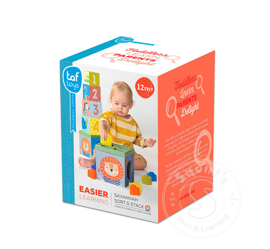 Taf Toys - Savannah Sort & Stack