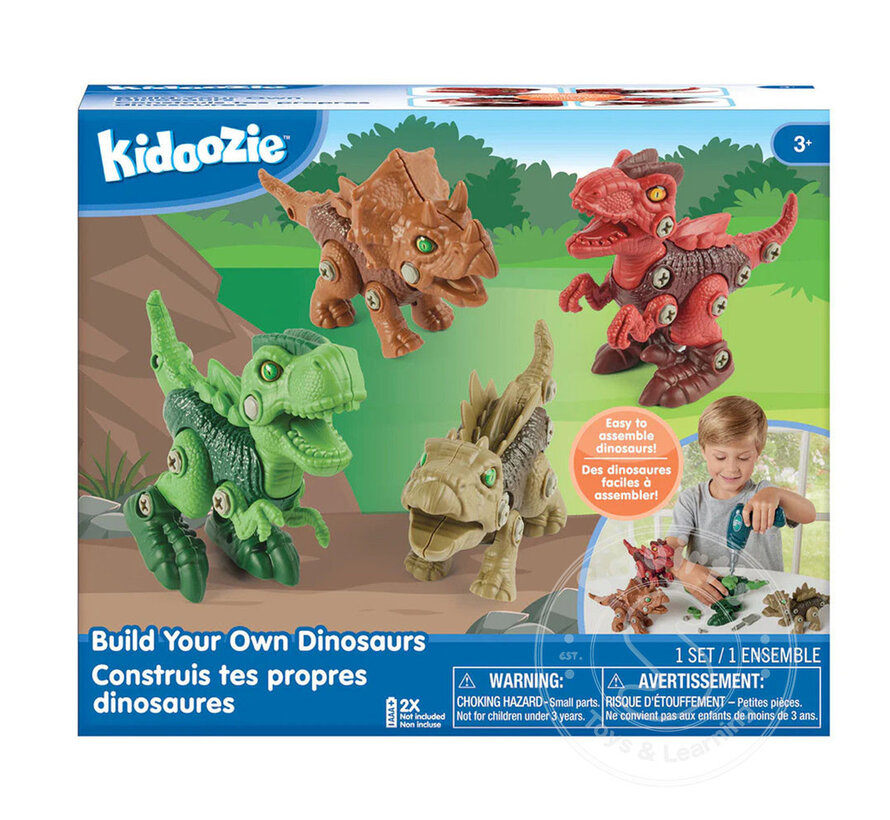 Kidoozie Build Your Own Dinosaurs