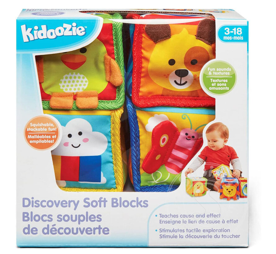 Kidoozie Discovery Soft Blocks