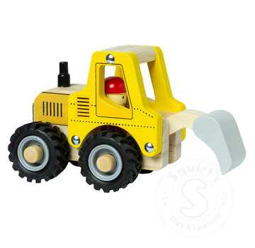 House of Marbles Wooden Construction Vehicles Assorted