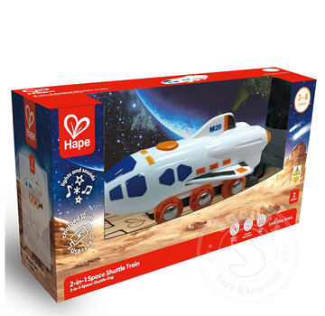 Hape Hape 2-in-1 Space Shuttle Train