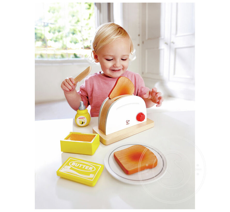 Hape Pop-Up Toaster Set