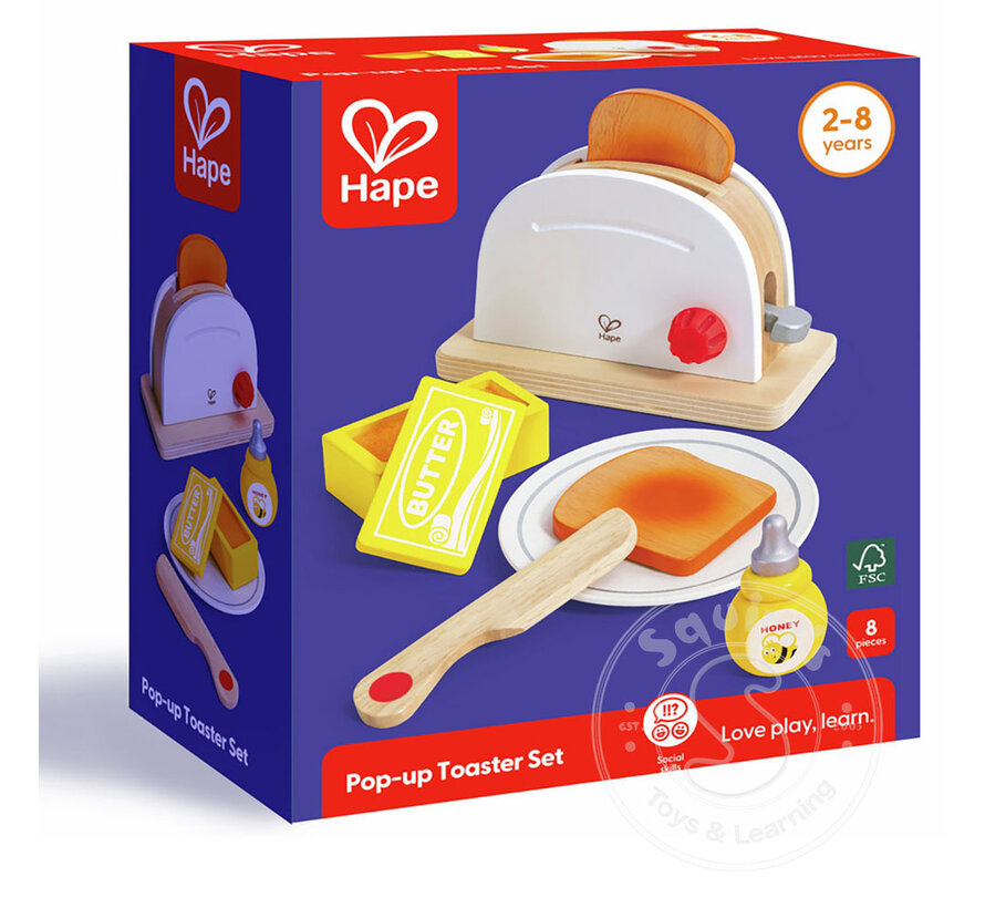 Hape Pop-Up Toaster Set